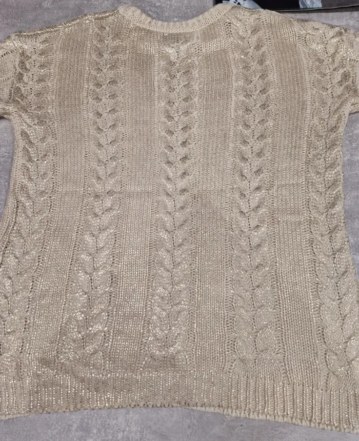 Pull doré C & A, taille grand - photo numéro 11