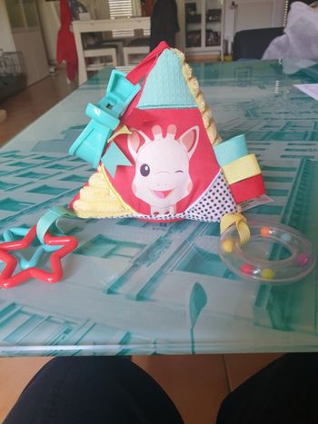 Hochet d'activité Sophie la girafe