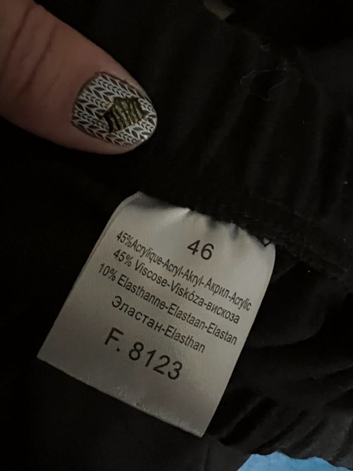 pantalon fluide et ample noir - photo numéro 3