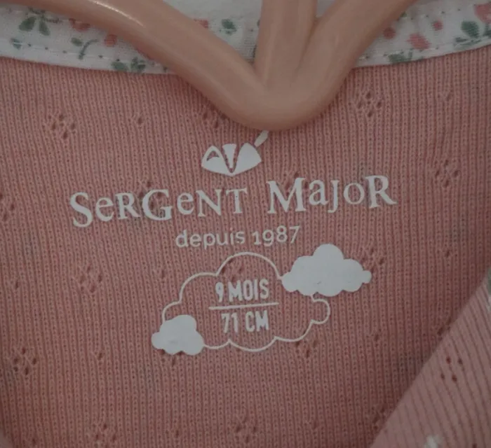 Barboteuse été Sergent Major 9 mois - photo numéro 7