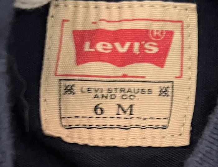 T shirt levîs Marine taille 6 mois - photo numéro 2