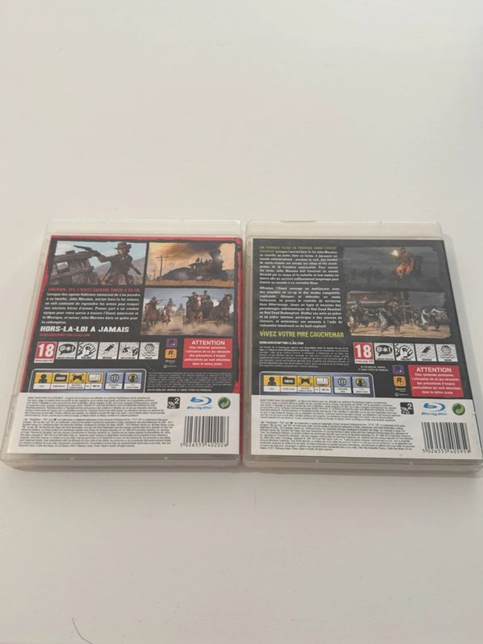 Lot Red Dead Redemption + Undead Nightmare - TBE - PS3 - photo numéro 2