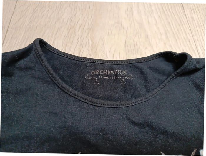 Tee shirt fille 12 ans orchestra - photo numéro 2