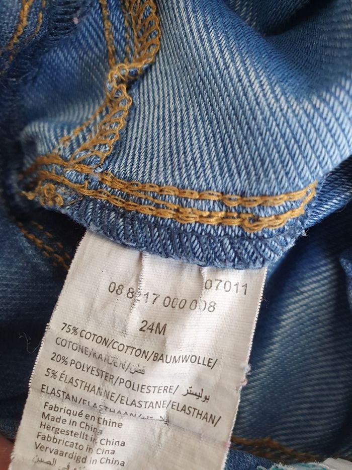 Jeans leggings fille 2 ans - photo numéro 6