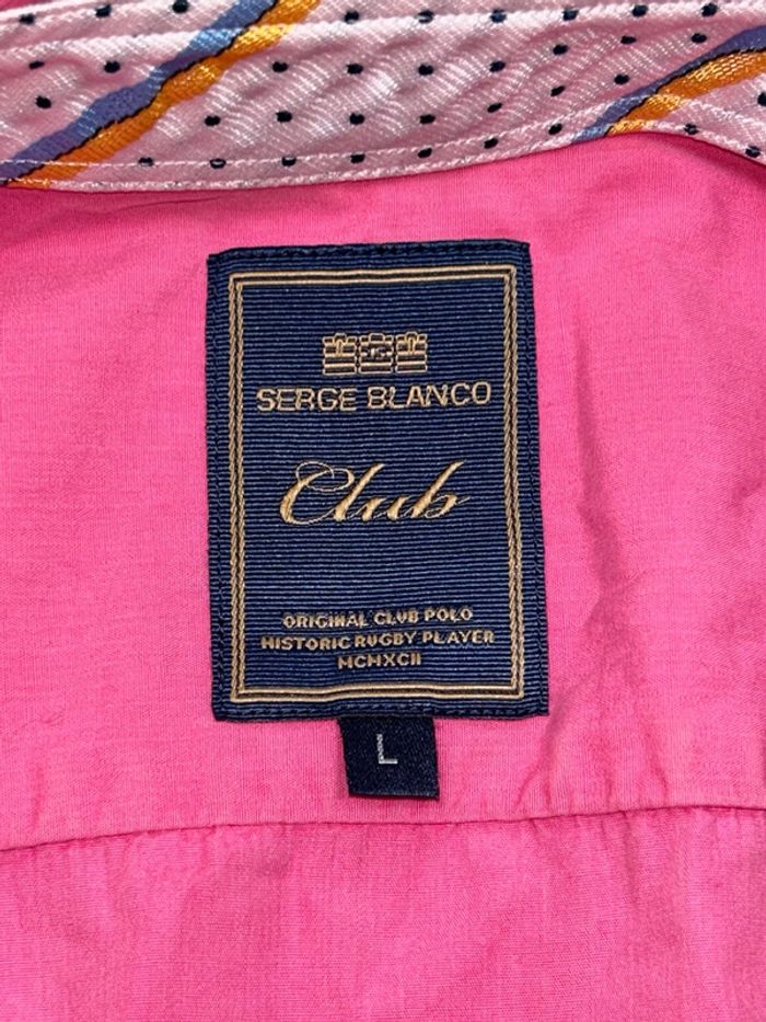 Chemise rugbyman#Serge Blanco Club#taille L - photo numéro 8