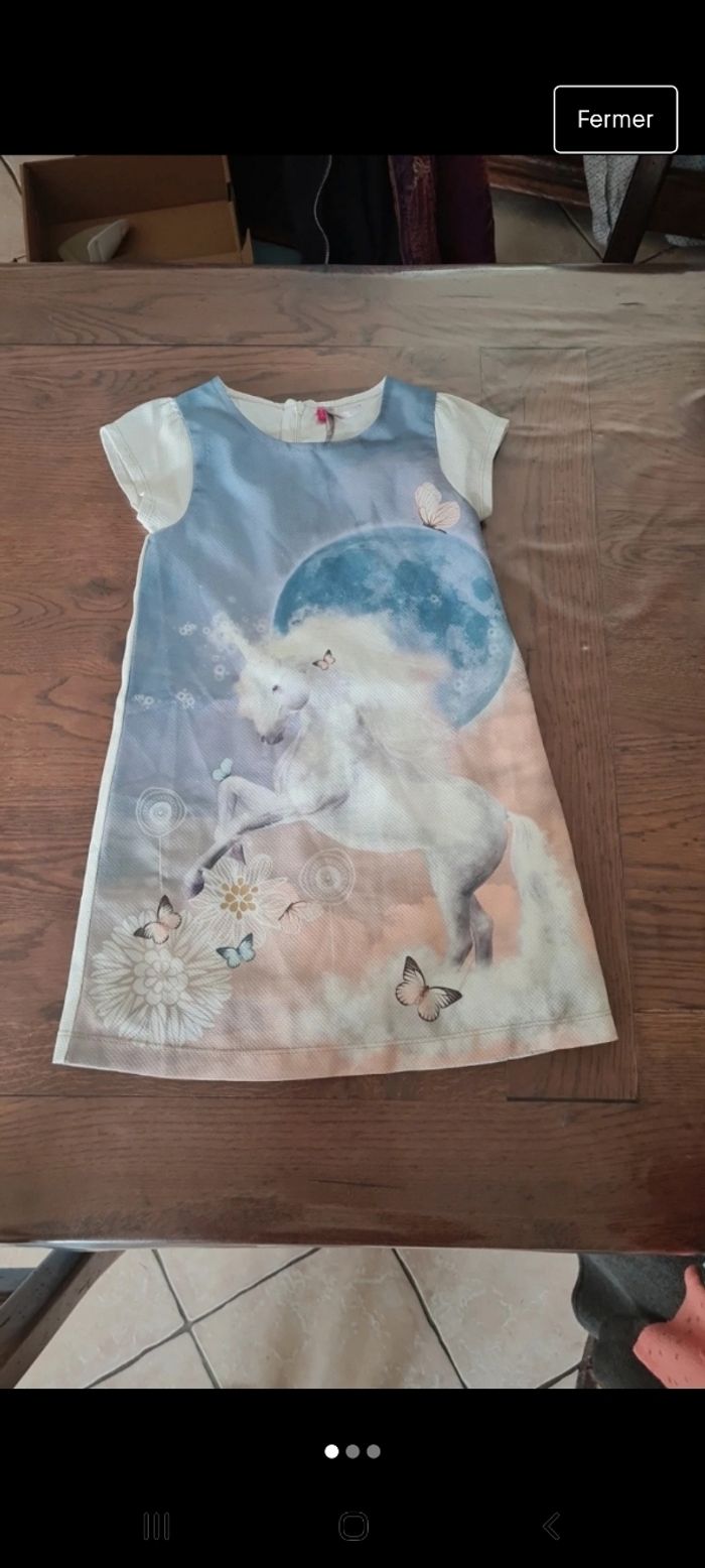 Robe licorne 6 ans Orchestra