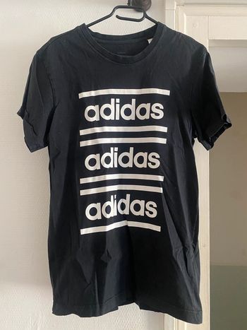 T-shirt Adidas noir