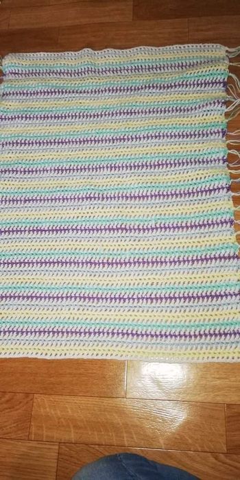 Couverture fait main