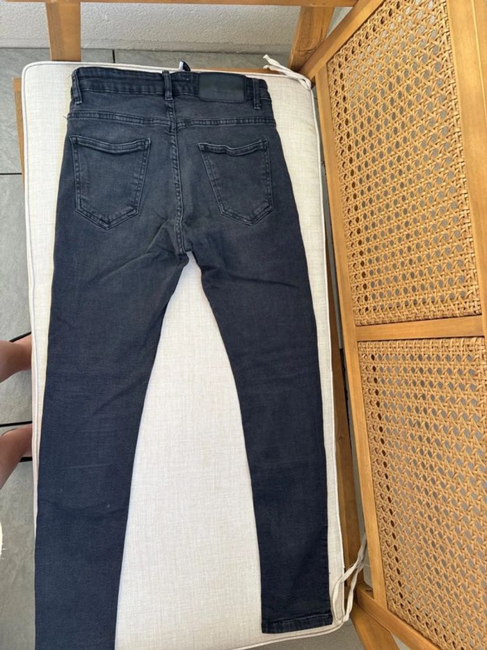 Jean noir zara taille 38 - photo numéro 9