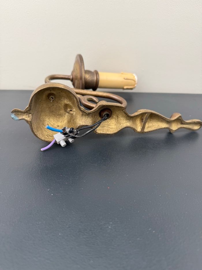 Applique chandelier ancienne - photo numéro 10