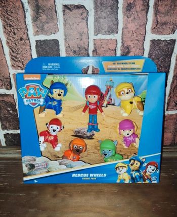 Coffret de 7 figurines pat patrouille 