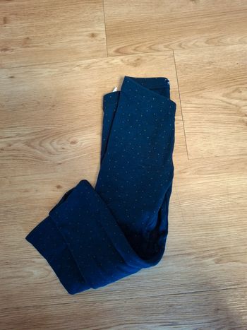 Legging fille chaud okaidi 8 ans bleu nuit