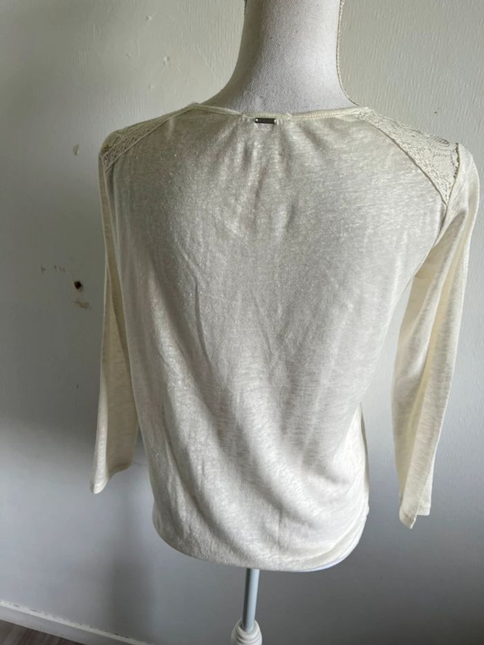 Haut en lin ikks tailleS - photo numéro 3