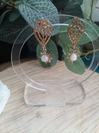 Boucles d'oreilles pierres de lune