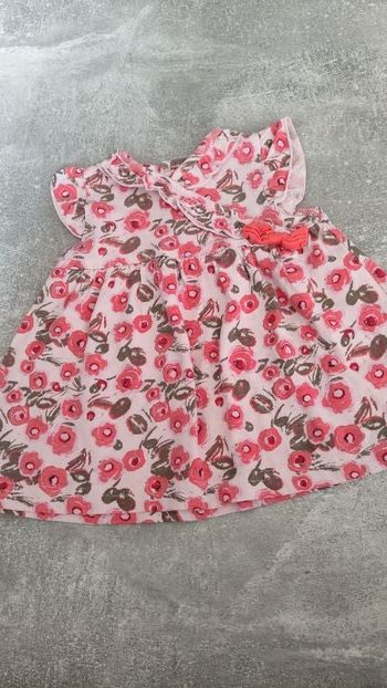 Robe été bébé fille 3 mois
