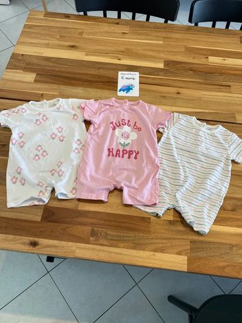 Lot de 3 barboteuses