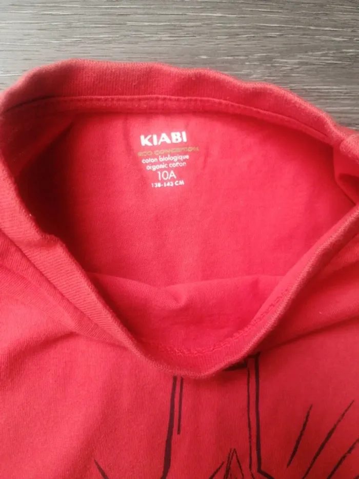 Tee shirt manche courte bouteille 10A - photo numéro 3