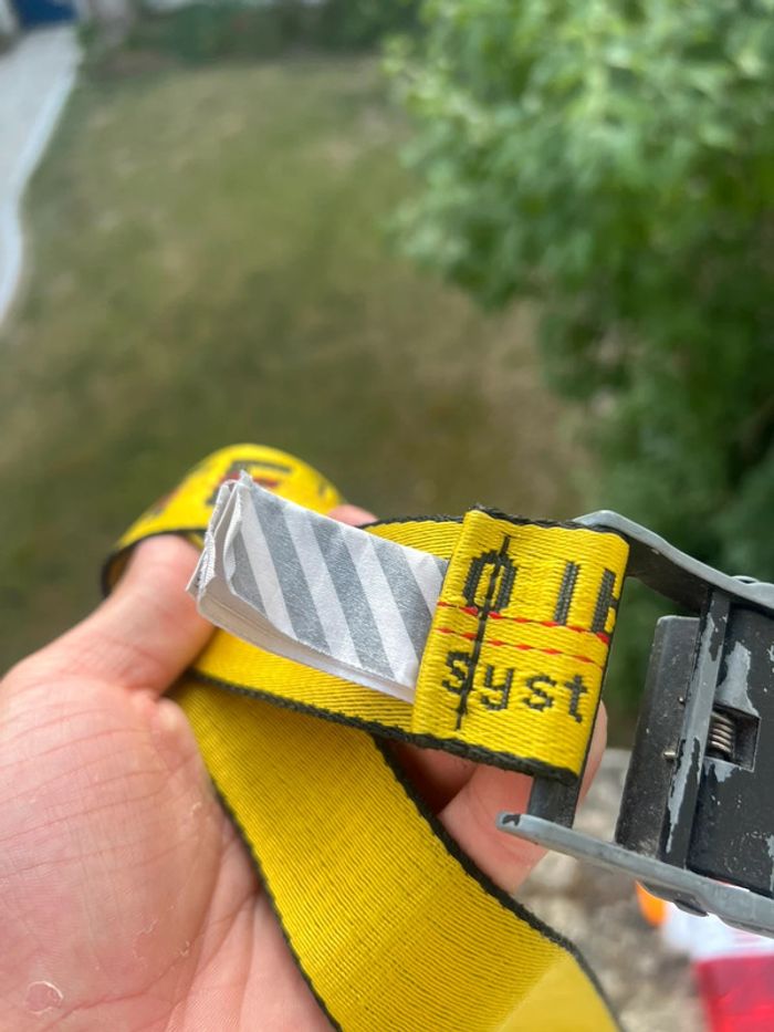 ceinture off white 2m - photo numéro 4