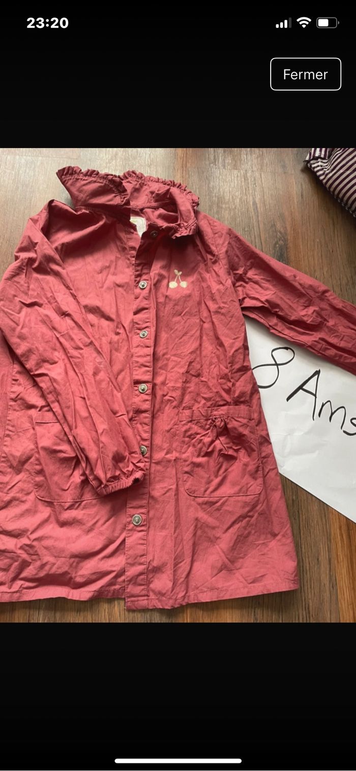 Veste rose mi-saison