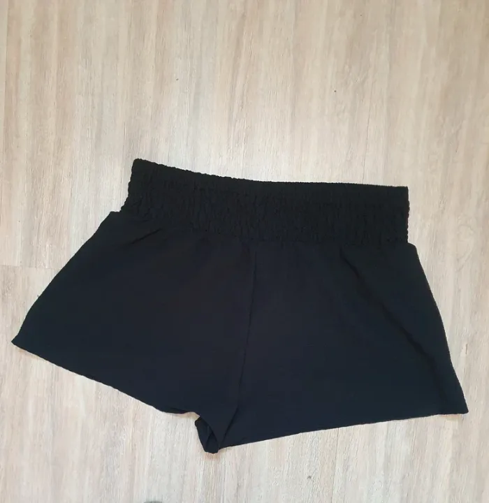 🌸 Short été léger noir 🌸 maternité grossesse 🌸 taille XXL/44 Shein 🌸 - photo numéro 2