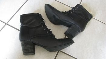 bottines noires pt 39
