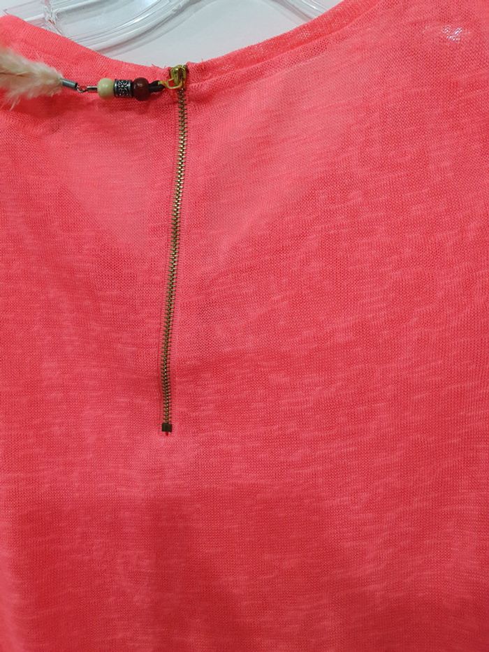 Tee-shirt zip dans le dos - photo numéro 3