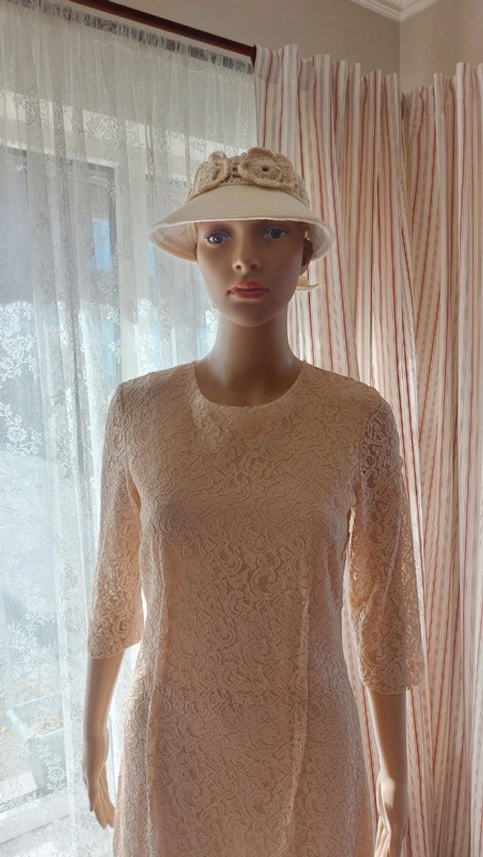 Robe chic rose pâle Just in Case taille 36 - photo numéro 3