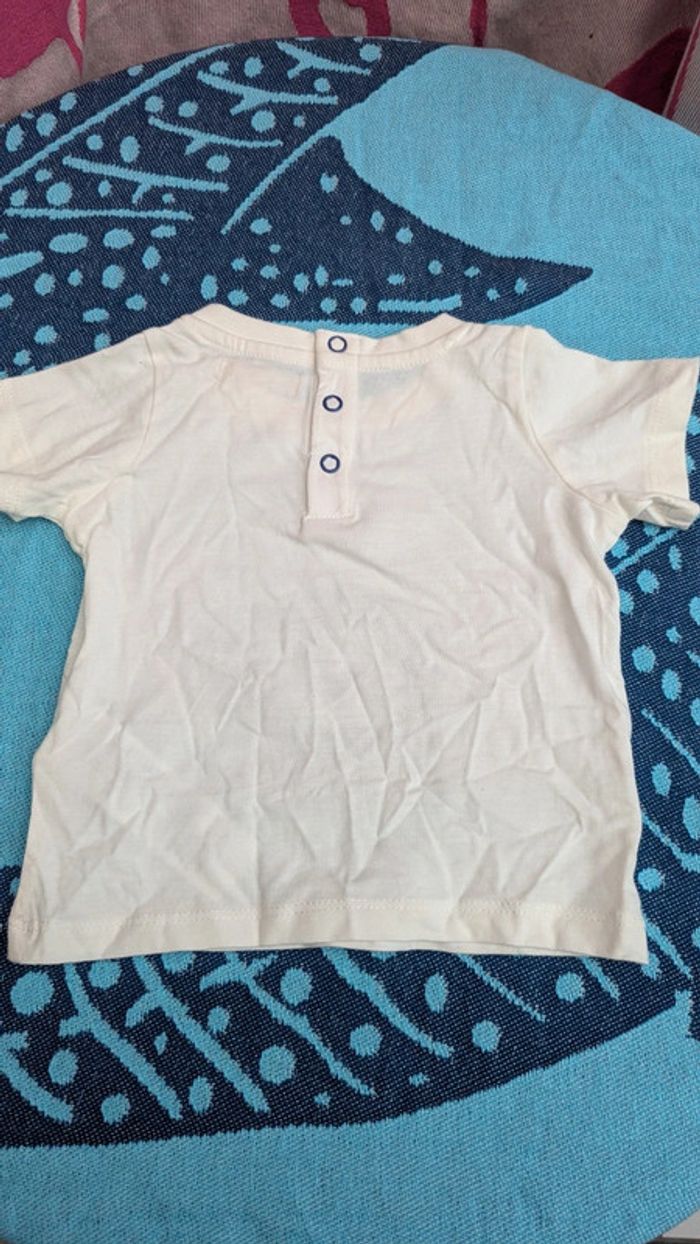Tee-shirt DPAM 6 mois - photo numéro 4