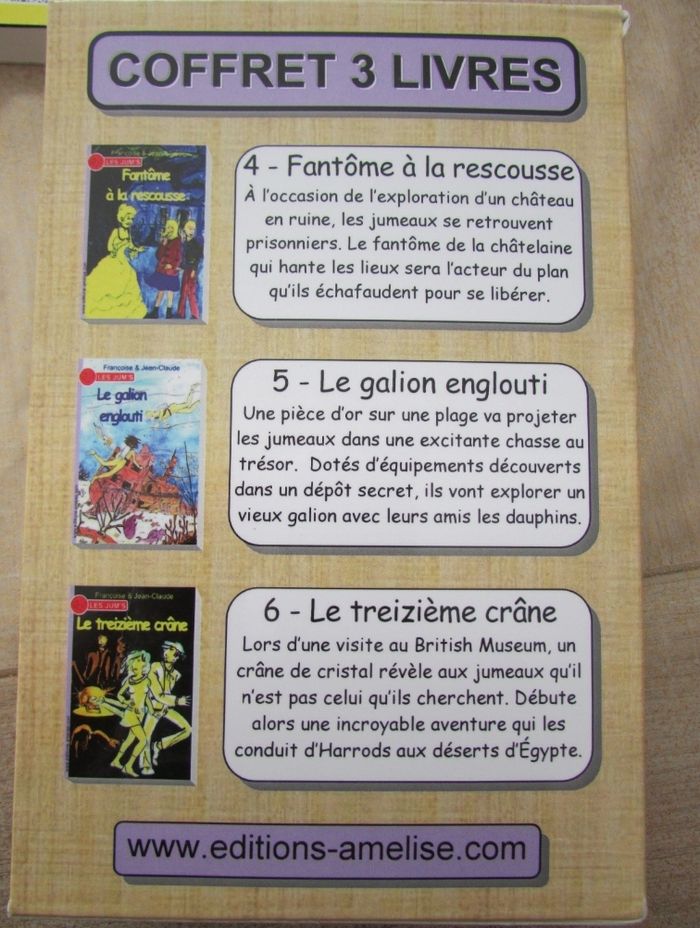 Lot de 6 livres Les Jum's Tome 1 à 6 dont 1 dédicacé - photo numéro 10