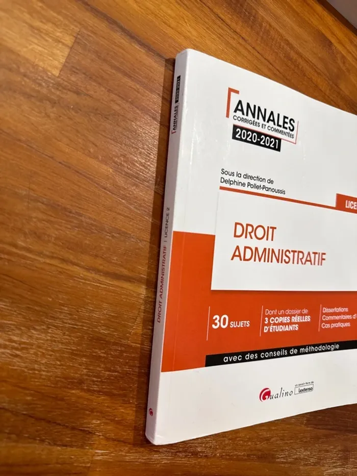 Livre droit administratif, licence deux - photo numéro 2
