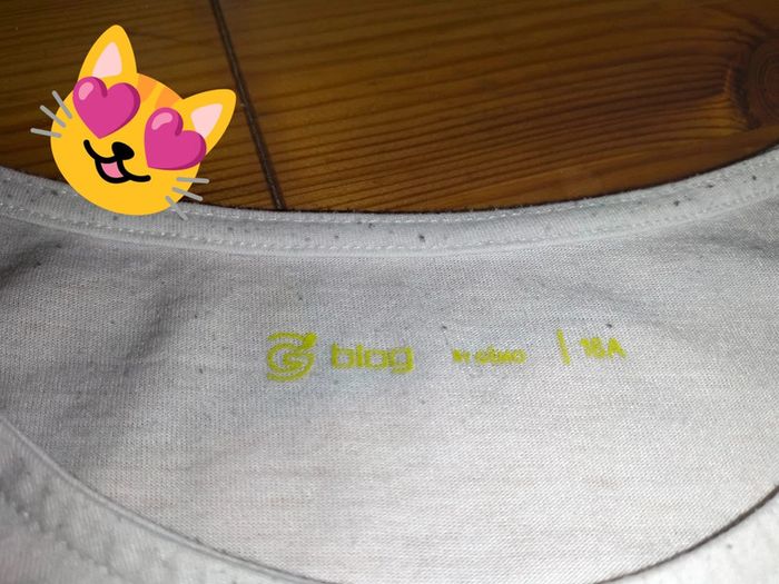 Maillot blanc Gémo 16 ans - photo numéro 2