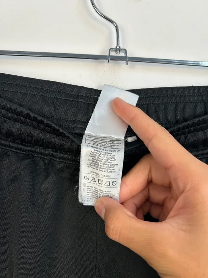 Jogging Adidas Homme Noir/Blanc Taille M | Très Bon État | JG1 - photo numéro 4