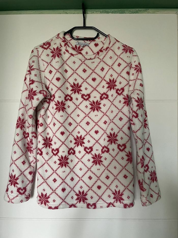 Pull de Noël velours