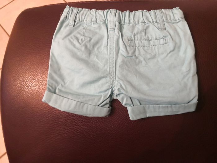 Short 3 mois turquoise BOÎTE À MALICES - photo numéro 3