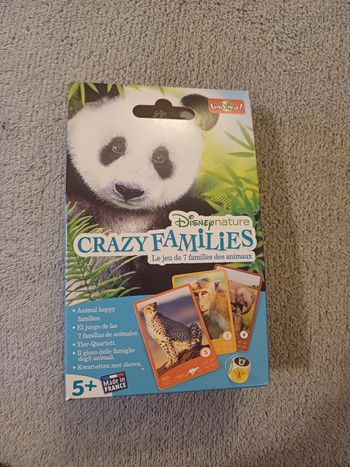 Jeu 7 familles des animaux Crazy Families - Bioviva