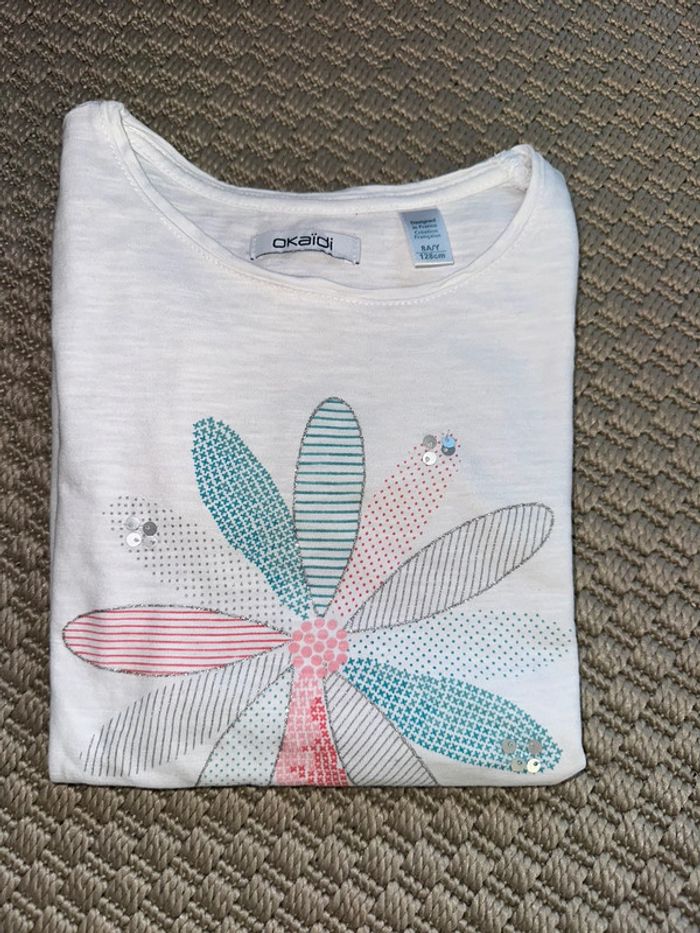 Tee shirt okaidi 8 ans