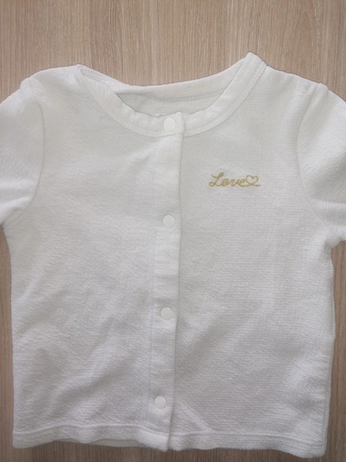 Veste blanche - photo numéro 2