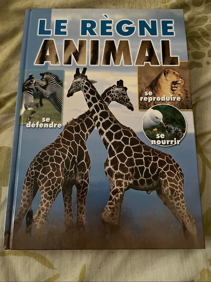 Livre. Le Règne Animal neuf