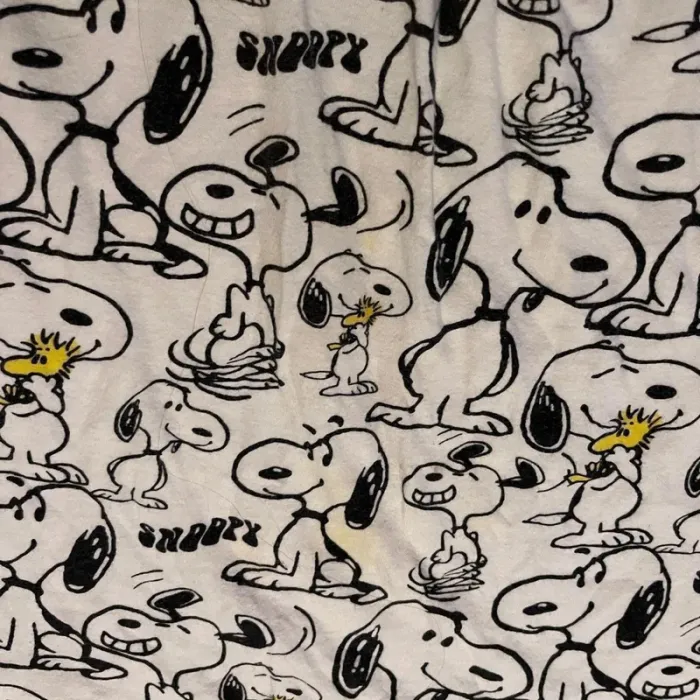 white snoopy graphic tee - photo numéro 2