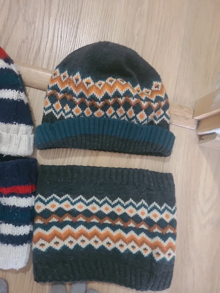 Ensemble bonnets et snood - photo numéro 4