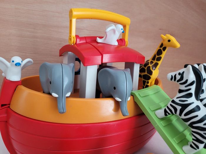 Arche de Noé transportable Playmobil 1.2.3 numéro 6765 - photo numéro 2