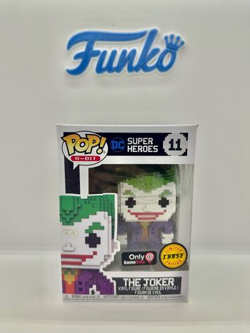 Funko Pop DC Super Heroes The Joker 11 Chase GameStop 🇺🇸
