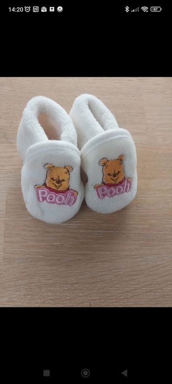 Chausson Winnie l'ourson 