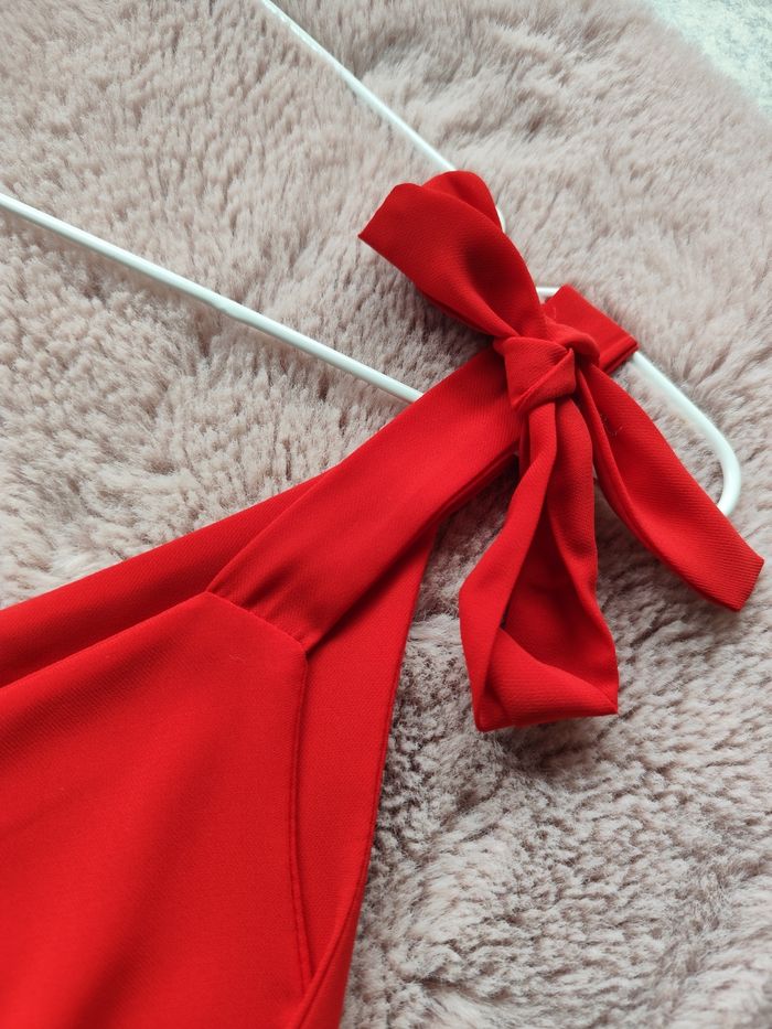Top débardeur rouge femme - photo numéro 3