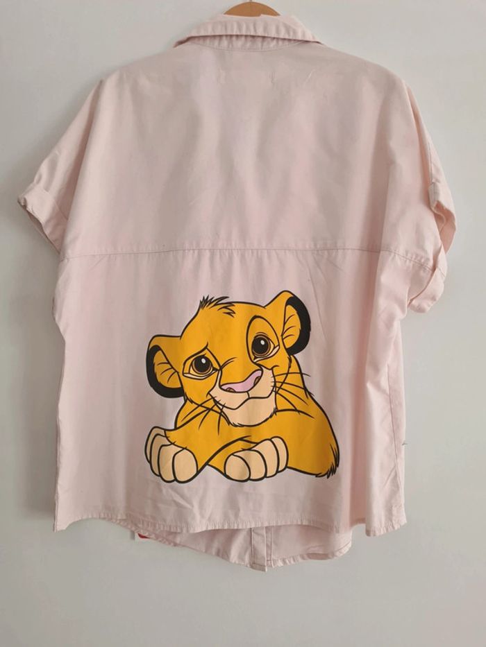Chemisier rose Roi Lion 10 ans Zara - photo numéro 3
