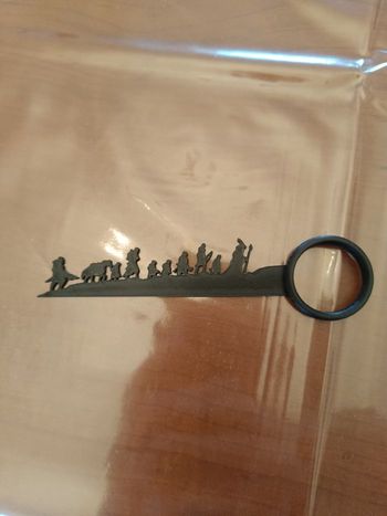 Marque-page le seigneur des anneaux