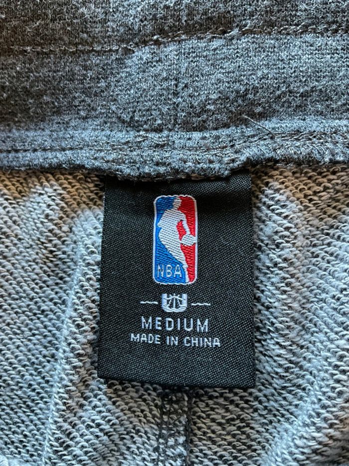 Short jogging pour homme gris foncé NBA Golden State Warriors taille M 239 - photo numéro 7