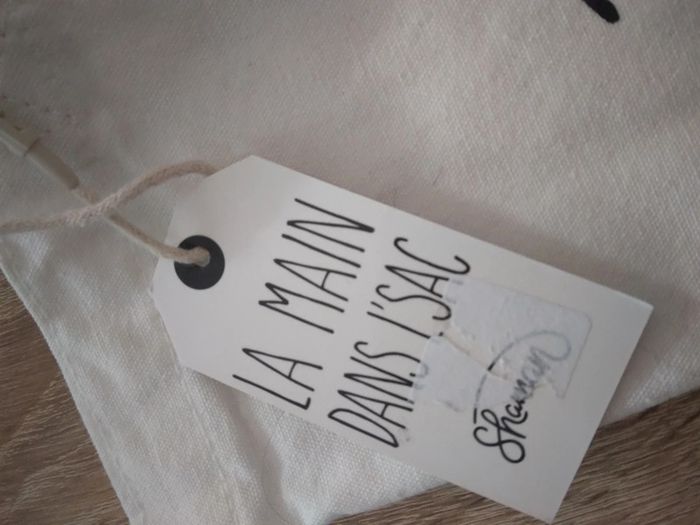 🌸Tote bag en jute neuf "j'peux pas j'ai licorne"🌸 - photo numéro 3