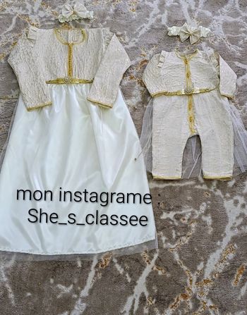 Caftan enfant et bebe