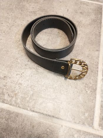 Ceinture neuve longueur 92 cm imitation reptile